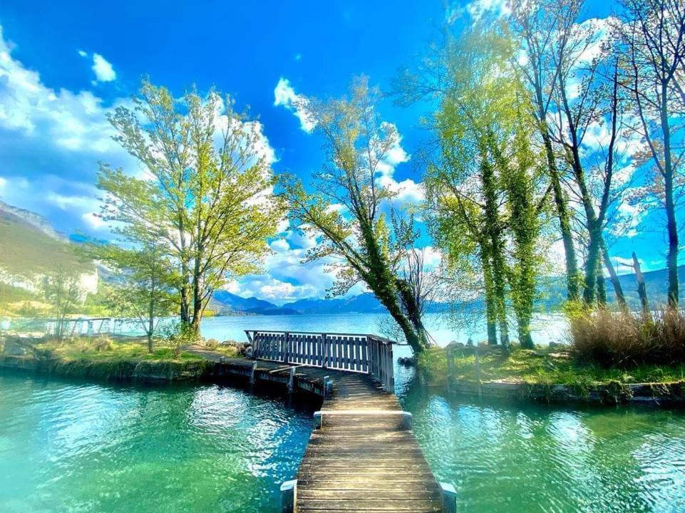 Woody 100M Du Lac Balcon Annecy Kültér fotó